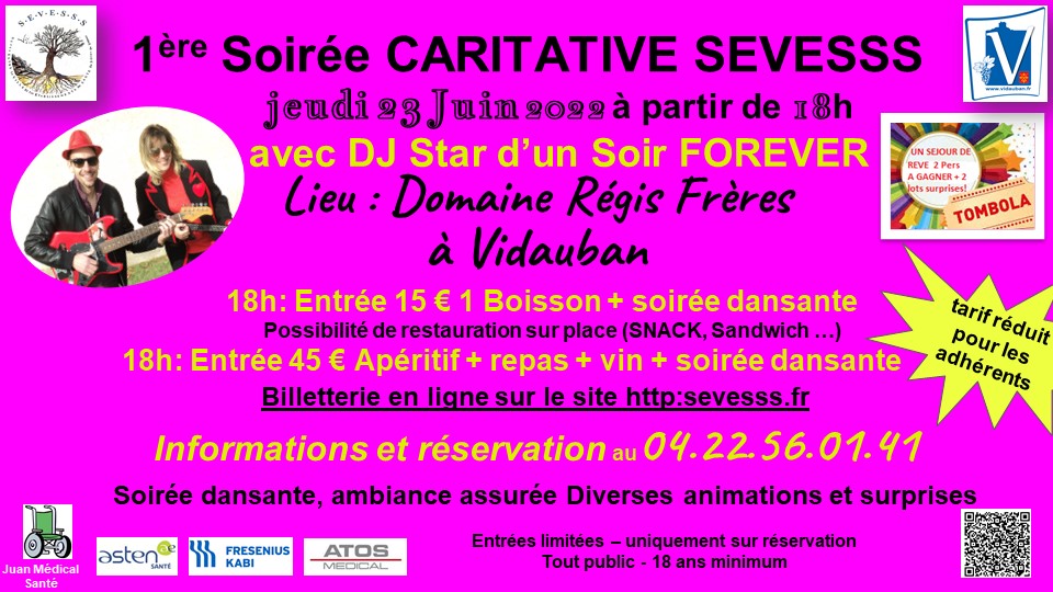 You are currently viewing Première soirée caritative de l’association